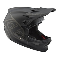 TLD D3 21 Mono Black Fibre Lite Helmet