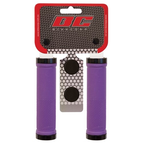 BC Lock on Grips [Colour : Purple]
