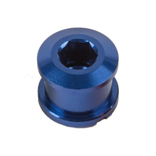 INSIGHT Alloy Chainring Bolts 6.5mm x 4mm [Colour : Blue]