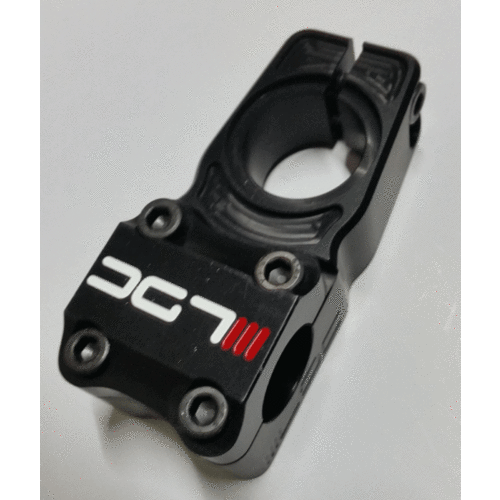 LDC 2018 -  1 1/8  Top Load Stem [Colour : Black / Red Stripe] [Lenght: 45mm]