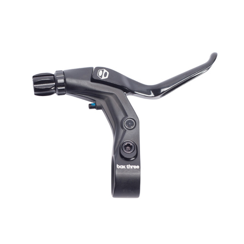 Box Three V-Point Brake Levers [Colour: Black] [Size: Long Reach]
