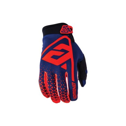 ANSR 19 AR-1 Red/ Midnight Youth Gloves [Size: Youth Medium]
