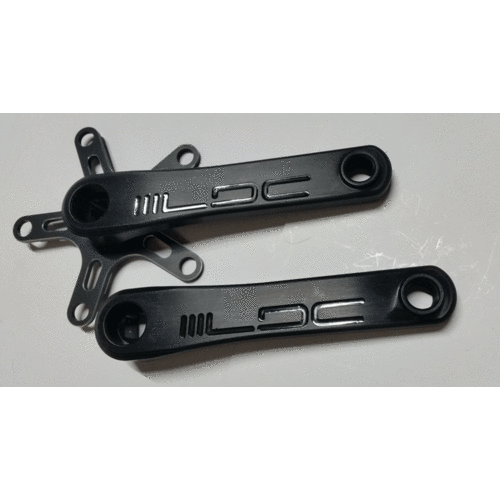 LDC Square Taper Cranks [Colour: Black Stealth]