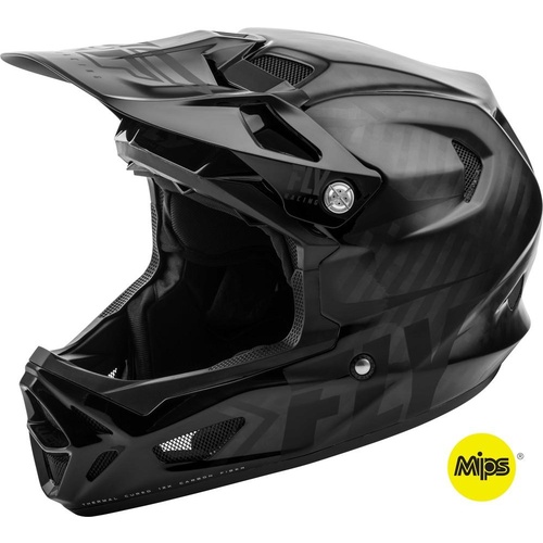 Fly Carbon Werx Imprint Black Helmet  [Size: X-Large]