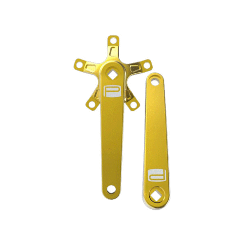 Promax SQ-1 Crank Set [ Drop Outs : 160mm; Colour : Gold ]